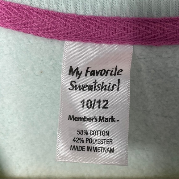 My Favorite Sweatshirt Heart Sequin Sweatshirt - Picture 3 of 4